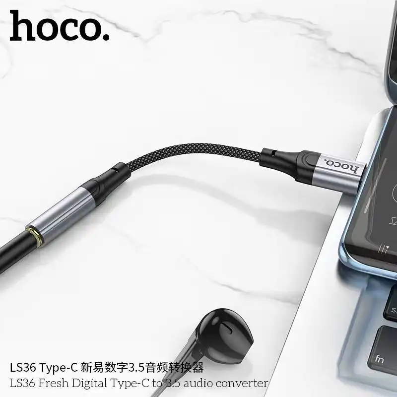 Hoco LS36 Type C To 3.5mm DAC Dongle