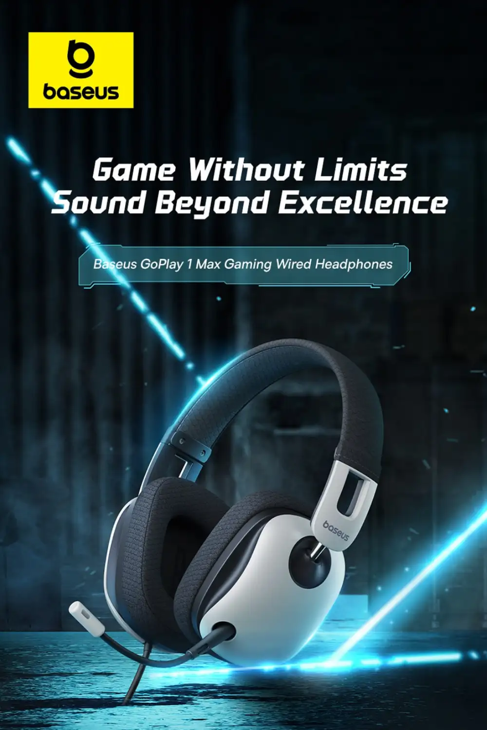 Baseus GoPlay 1 Max 3.5mm Jack Gaming Wired Headphone