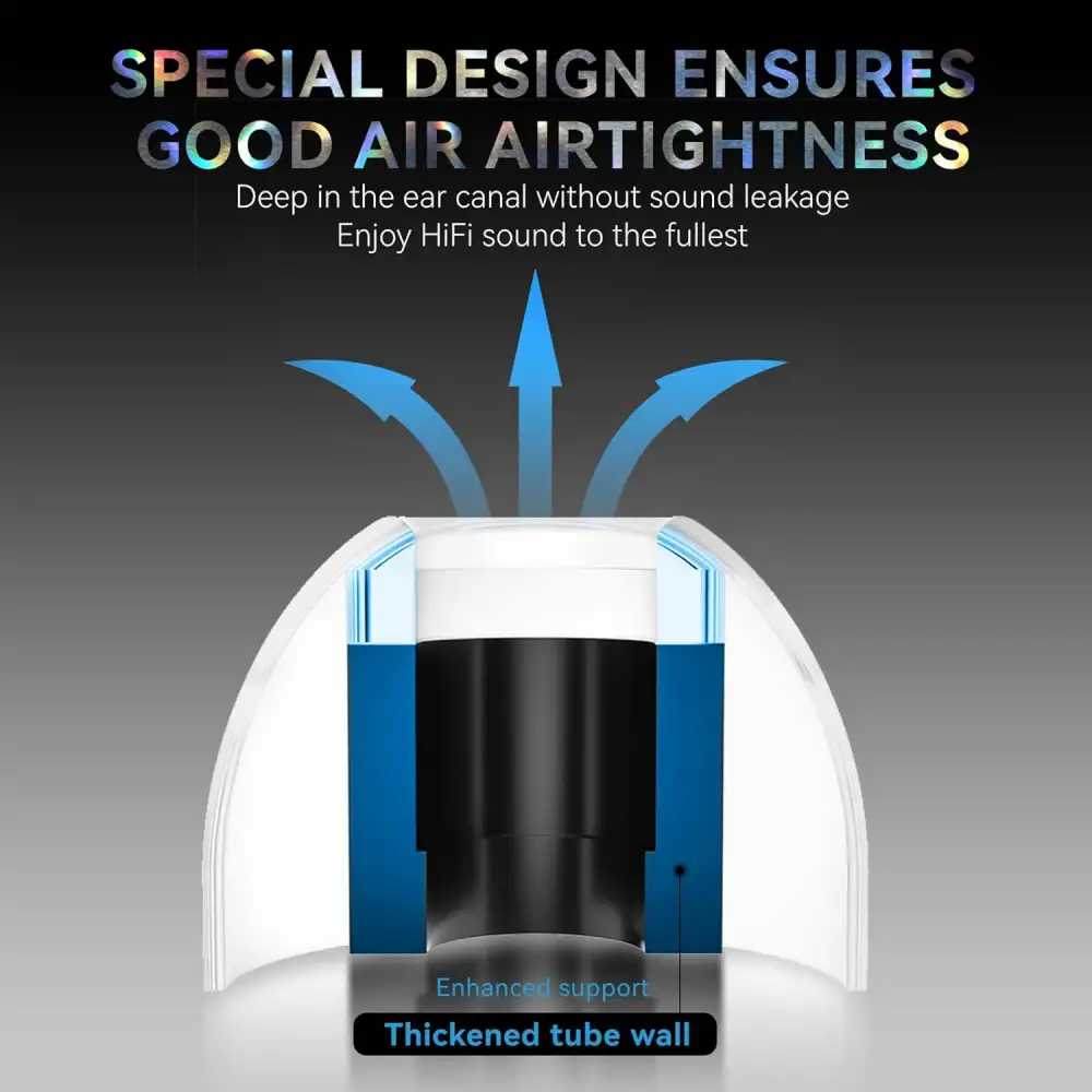 KBEAR KT01 Liquid Silicone Eartips Skin Friendly