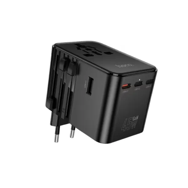 Hoco AC32 USB-C PD 45W Global Universal Travel Adapter Hoco AC32 USB-C PD 45W Global Universal Travel Adapter
