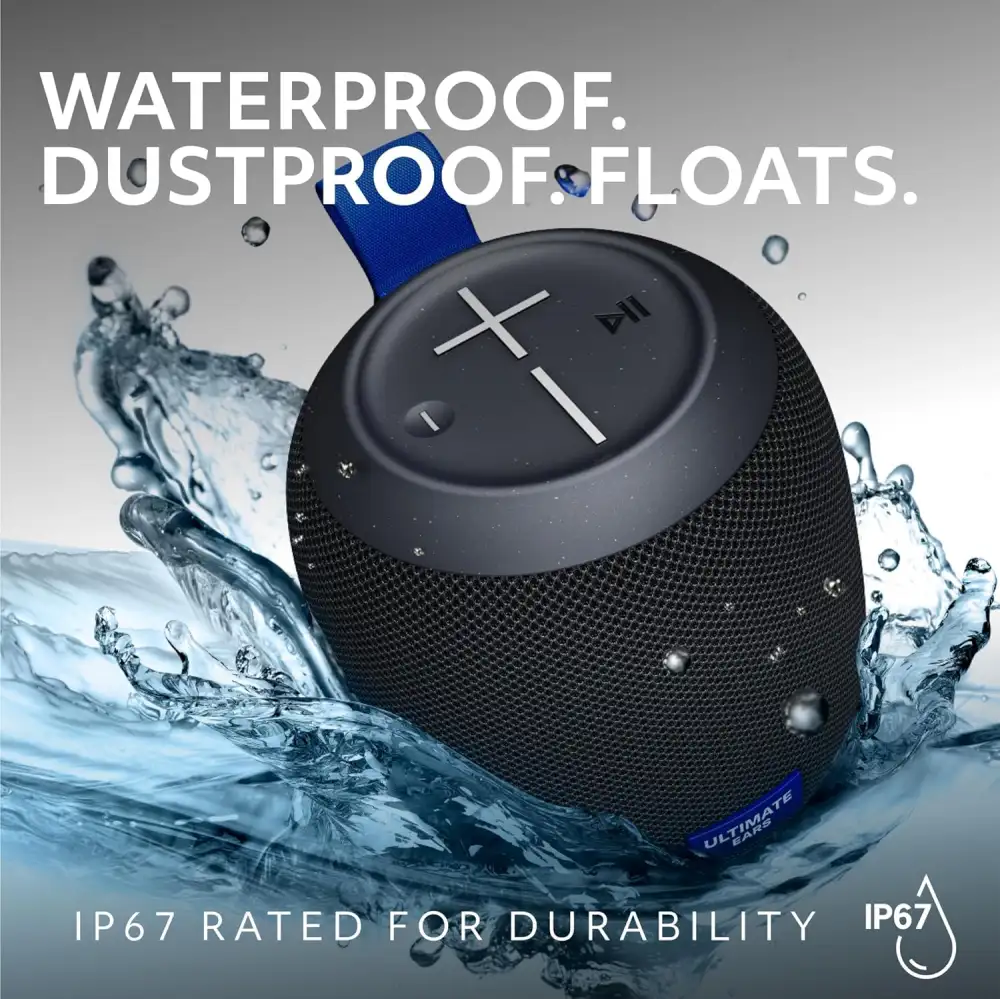 Logitech Ultimate Ears WONDERBOOM Portable Bluetooth Speaker