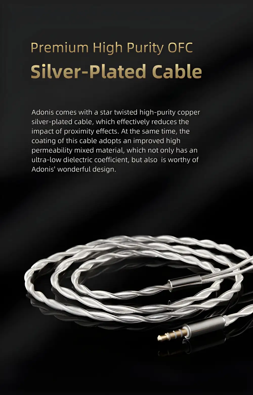 SGOR Adonis 1DD+1BA Hybrid Technology Earphones In-Ear Monitor