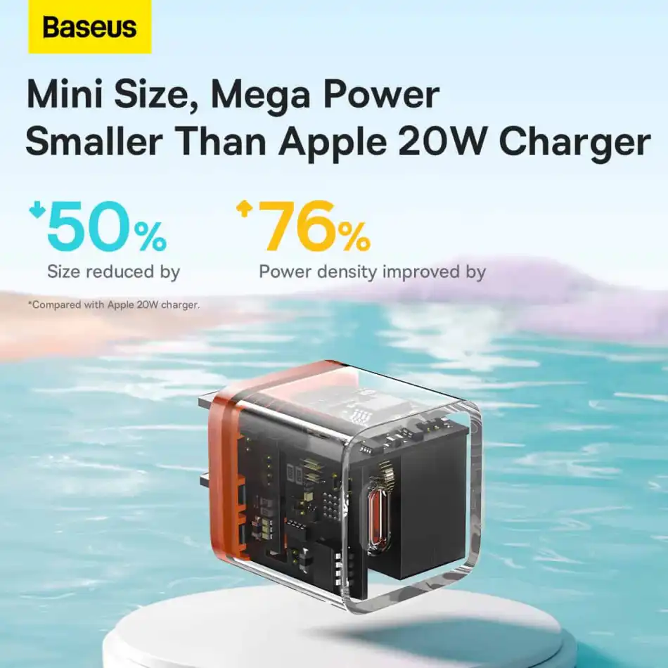 Baseus 20W GaN5 Fast Charger Mini 1C