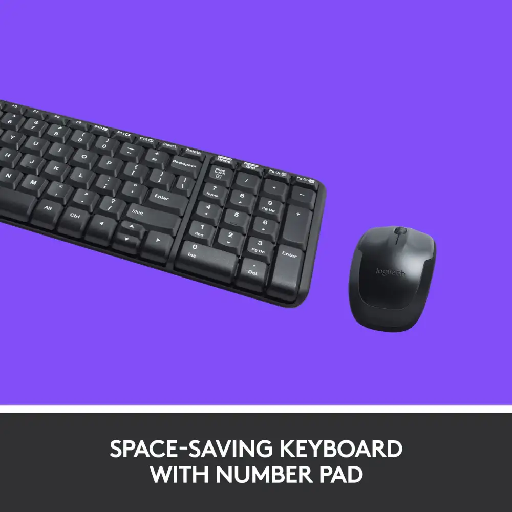 Logitech MK220 Wireless Combo Keyboard