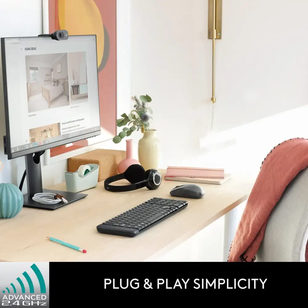 Logitech MK215 Wireless Keyboard & Mouse Combo