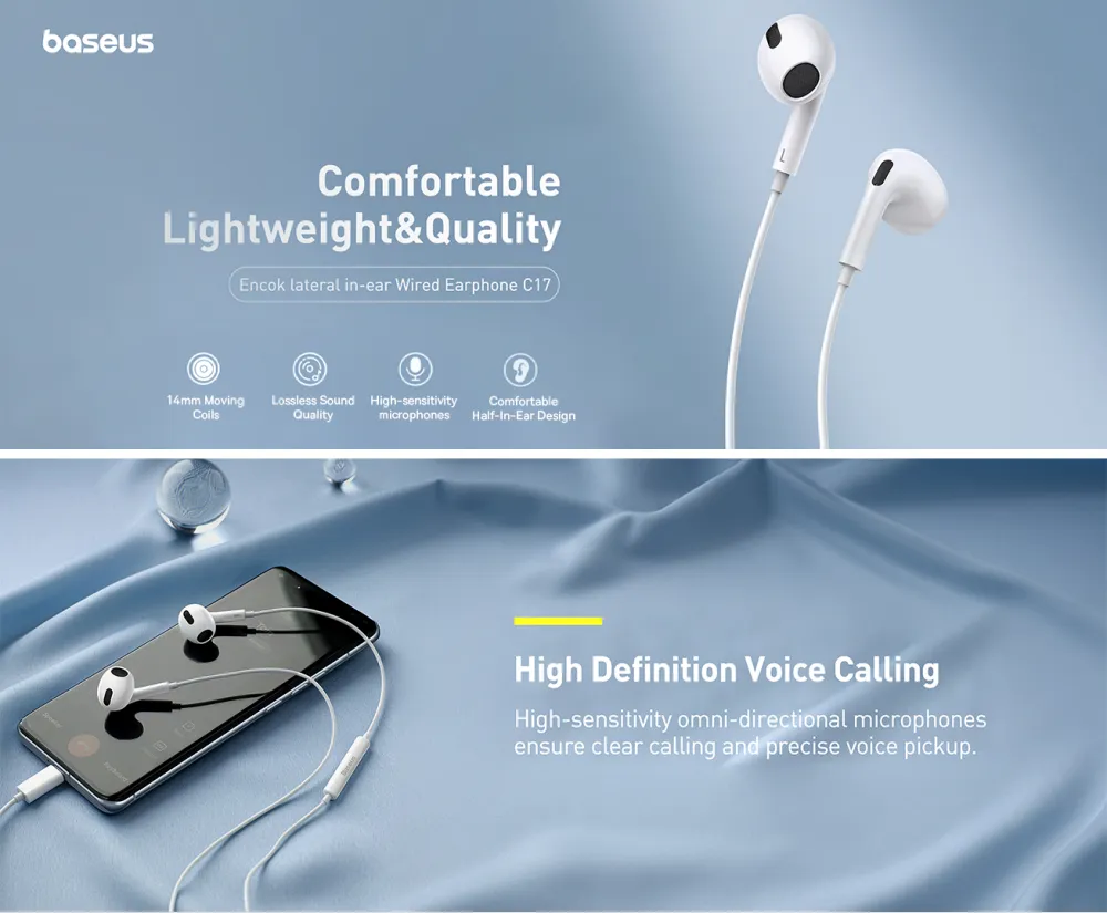 Baseus C17 Type-C Earphone