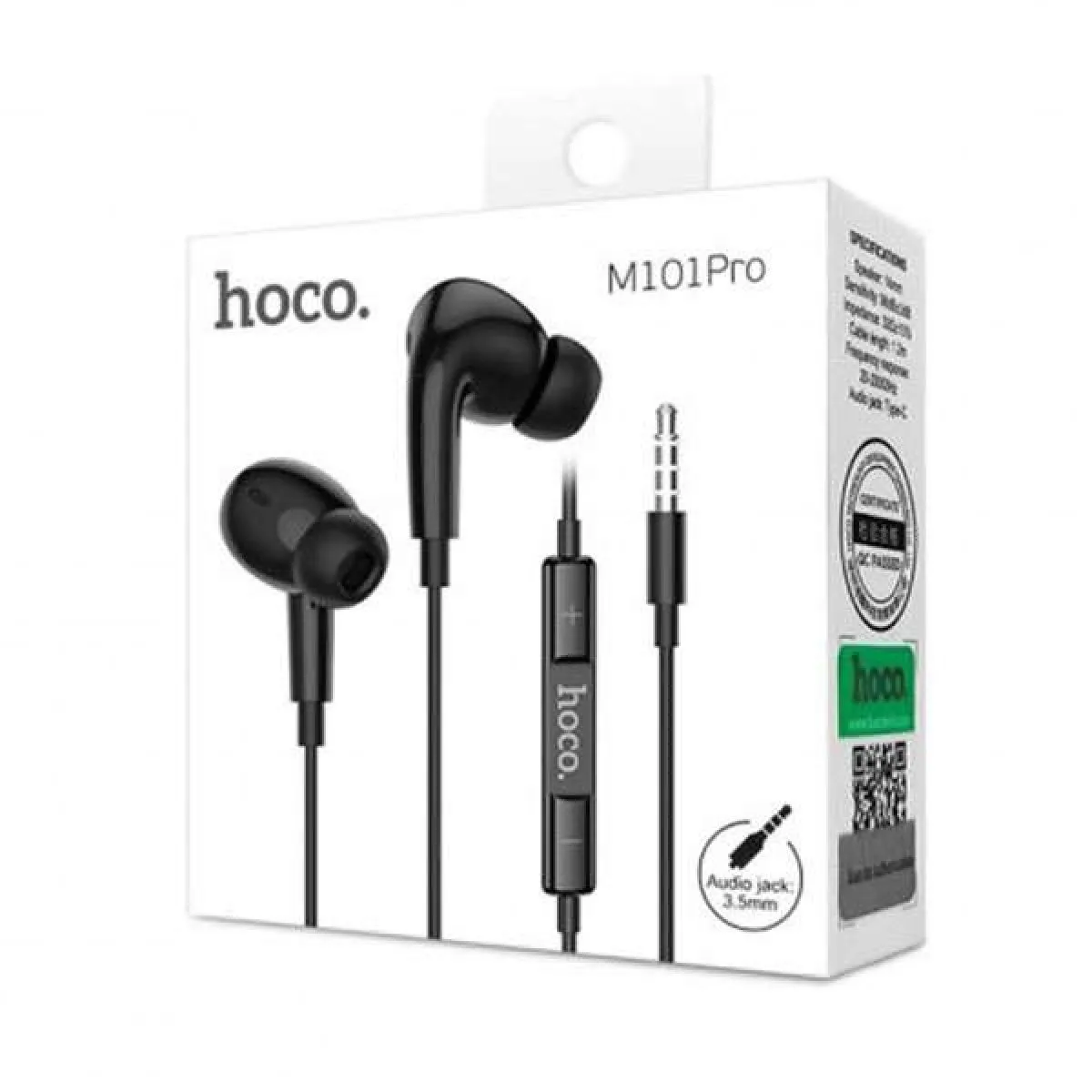 Hoco M101 Pro Crystal Joy Wired Earphones
