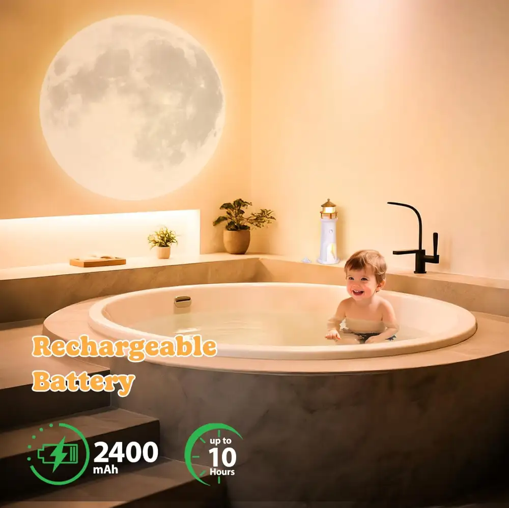 Moon Lamp Projection