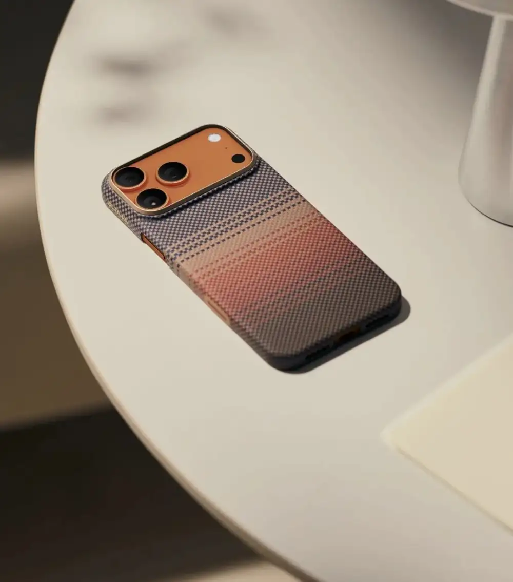 PITAKA Ultra-Slim Sunset Case for iPhone 17 PRO/MAX