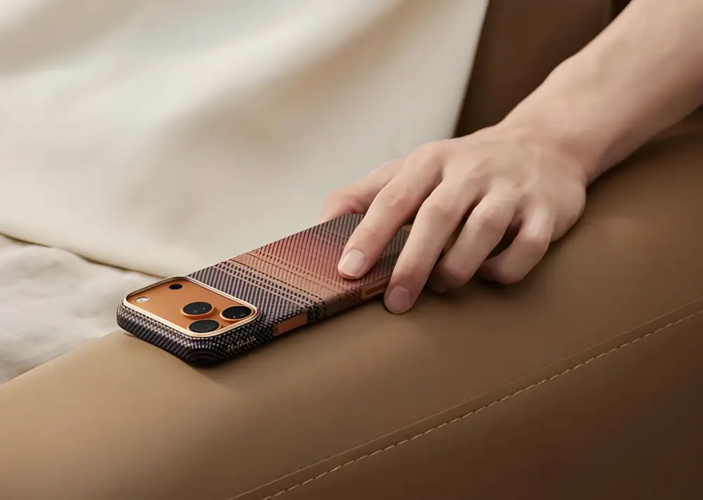 PITAKA Ultra-Slim Sunset Case for iPhone 17 PRO/MAX