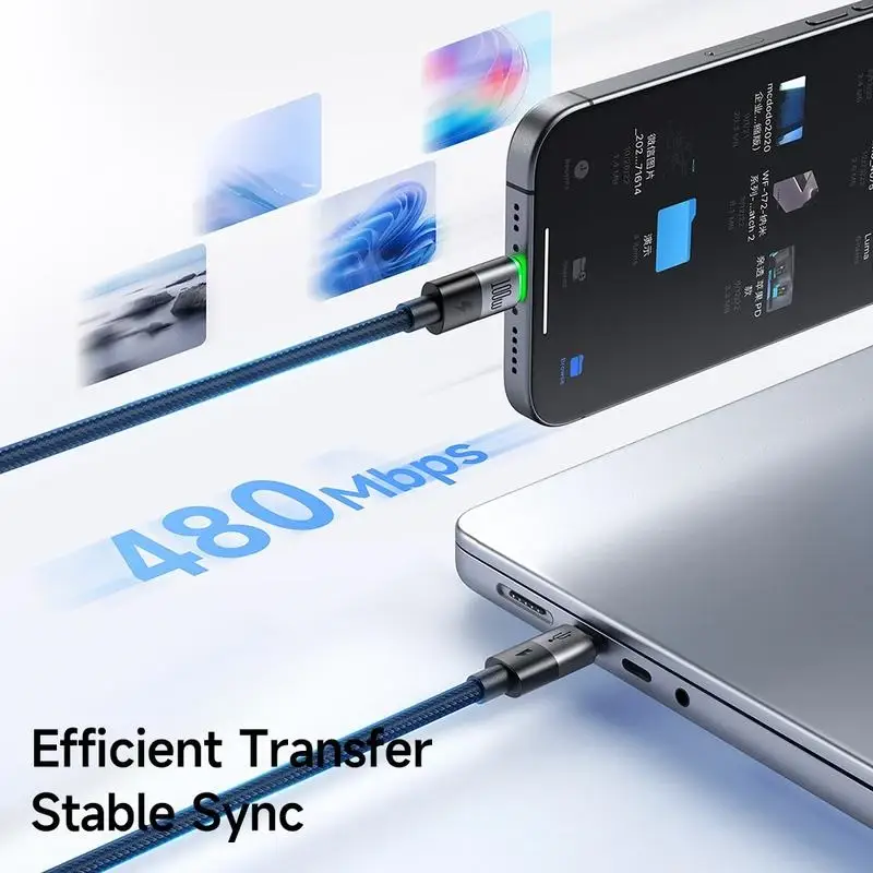 McDodo CA-6700 2-in-1 Fast Charging Cable 100W USB-C to USB-C & Lightning