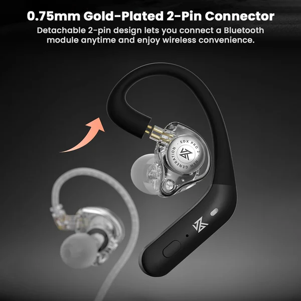 KZ - EDX Pro 2 Super Linear 10mm Dynamic Driver IEM
