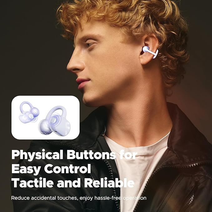 SoundPEATS POP Clip Wireless Open Ear Earbuds