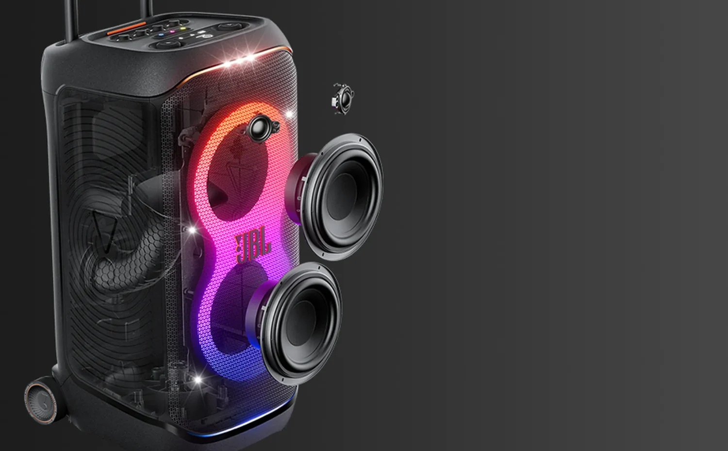JBL PartyBox Stage 320 Portable Bluetooth Party Speaker