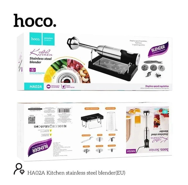 Hoco HA02A Kitchen Stainless Steel Blender