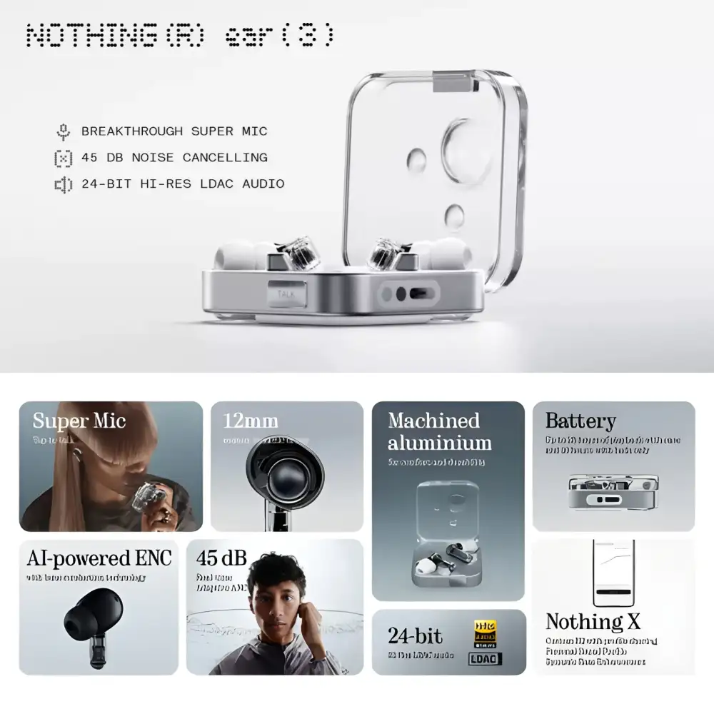 CMF Nothing Ear 3 Earbuds