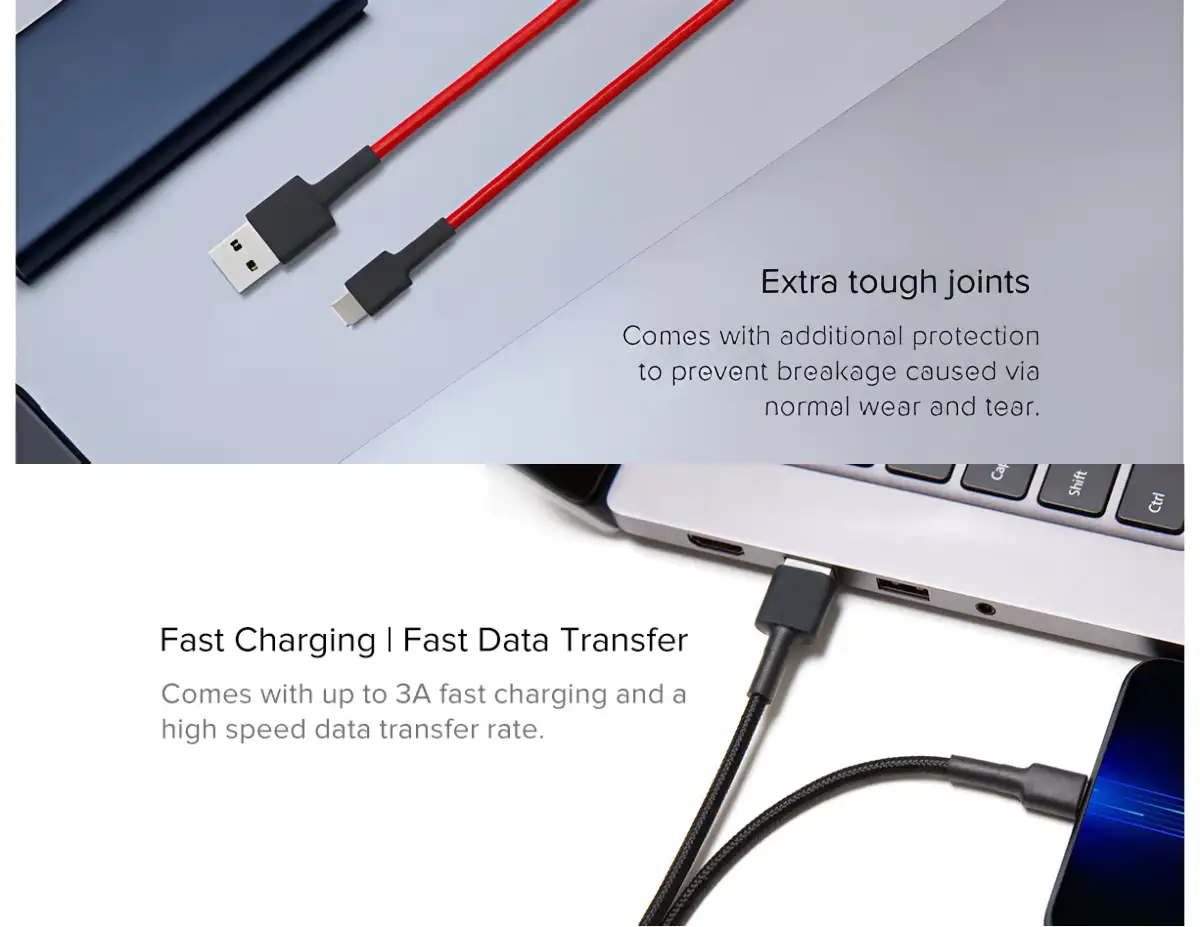 Xiaomi Mi Braided USB Type-C Cable 100cm