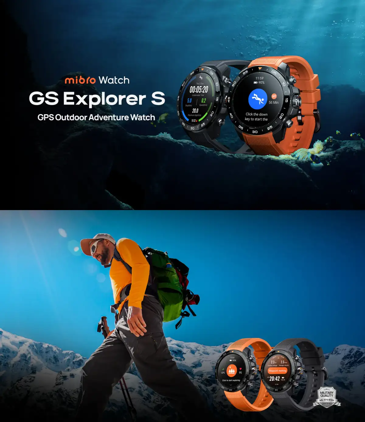Mibro GS Explorer S Smart Watch
