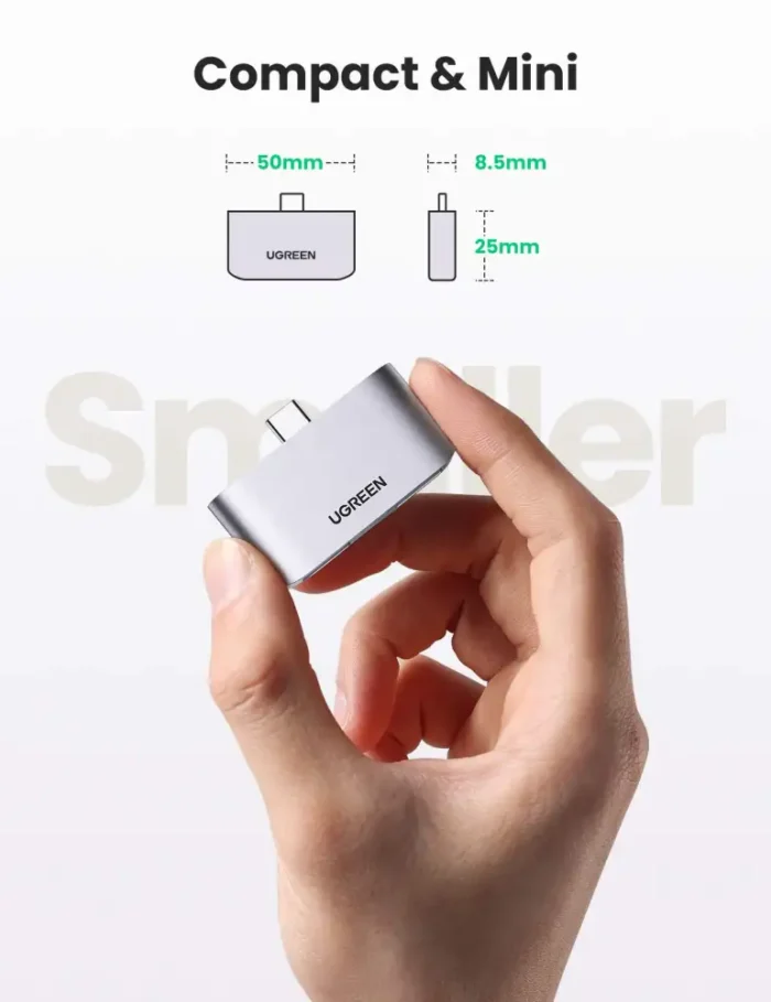 UGREEN 10912 USB-C to USB 3.0 x2 Adapter