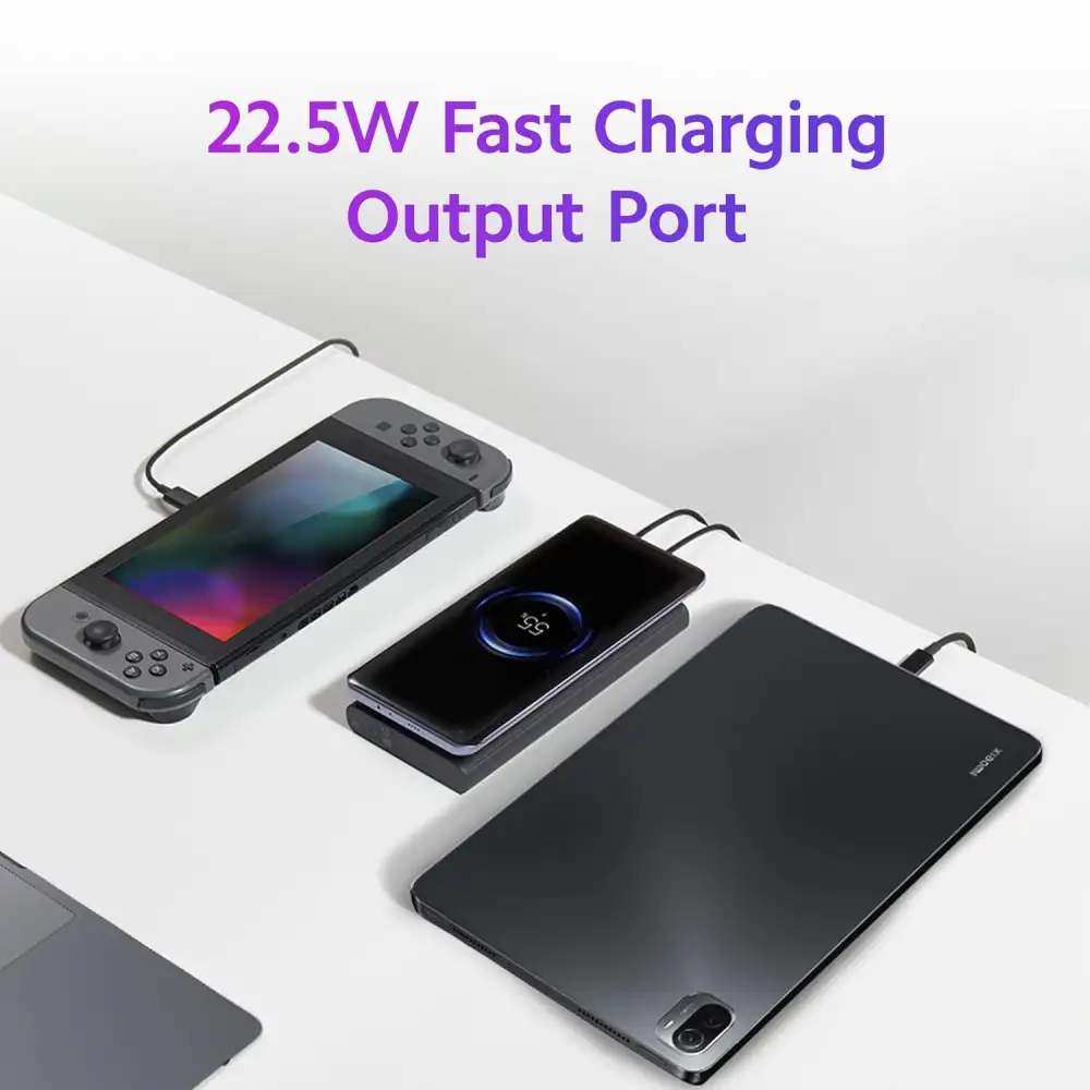Xiaomi 10000mAh USB-C PD 22.5W 10W Qi Wireless Charging Power Bank