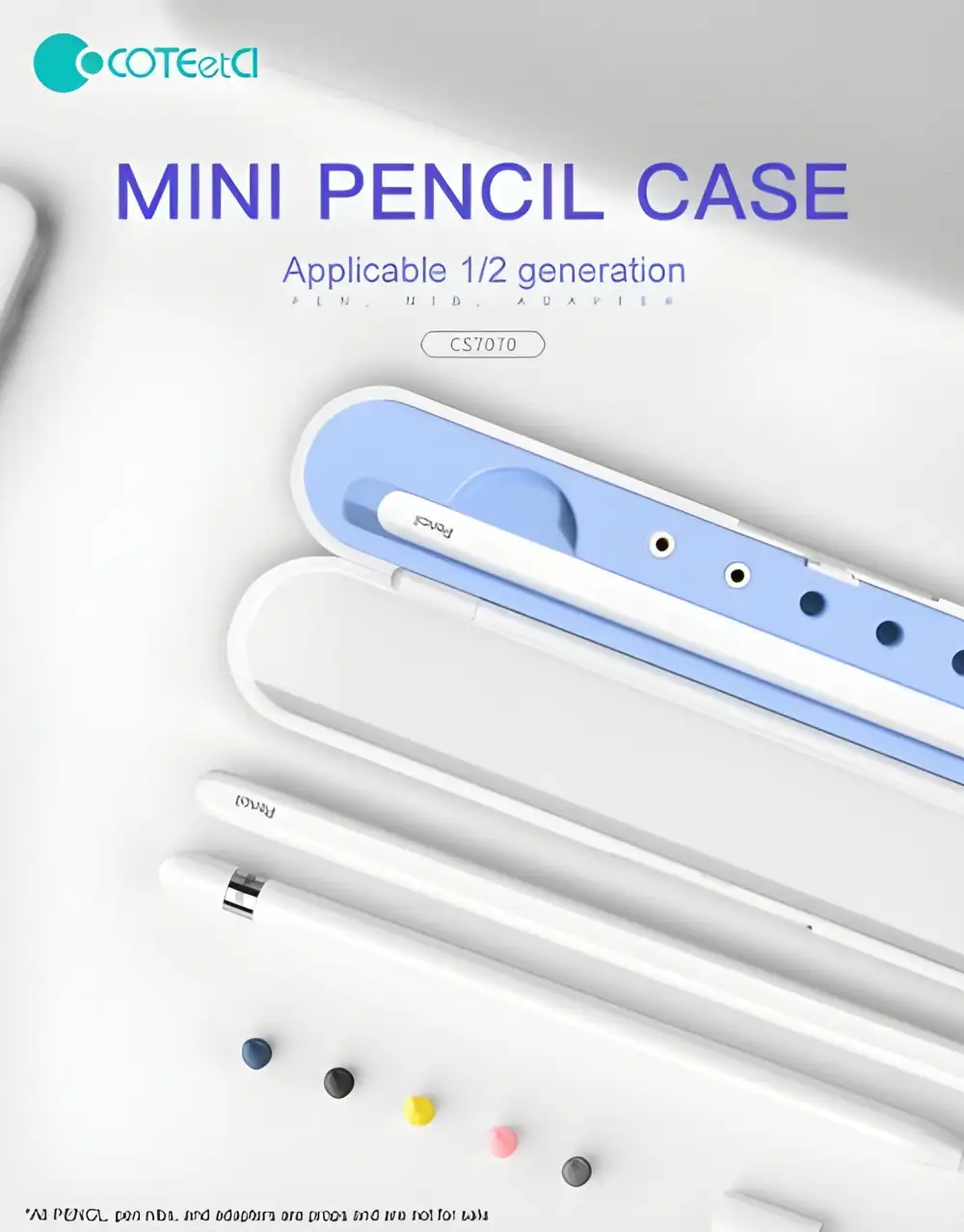 COTEetCI Apple Pencil Box For 1st & 2nd Generation
