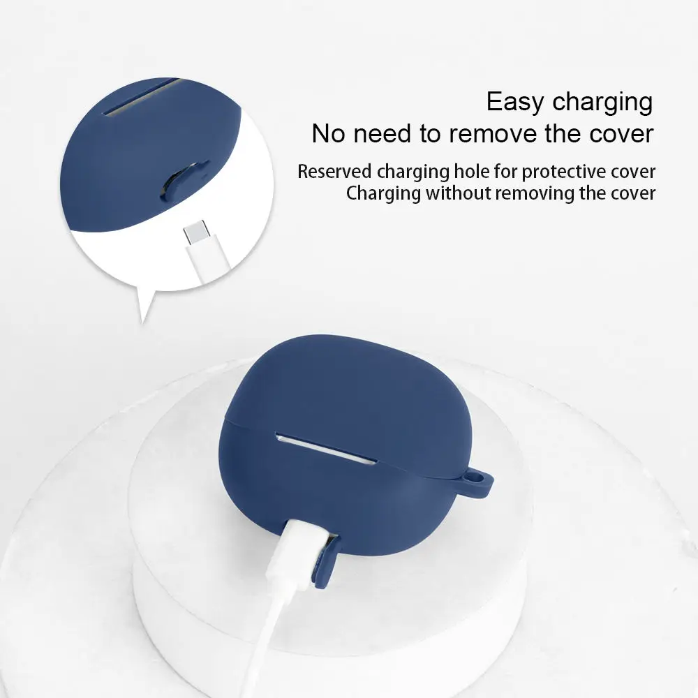 QCY Buds HT15 TWS Earbuds Protective Silicone Case Cover
