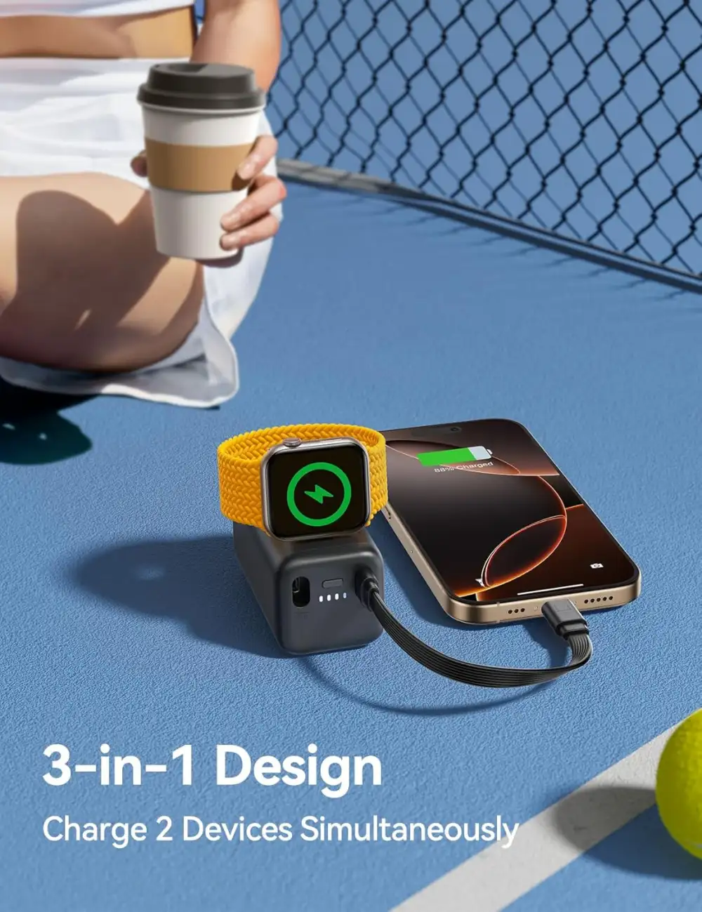 Joyroom JR-W13 5000mAh Smartwatch Powerbank