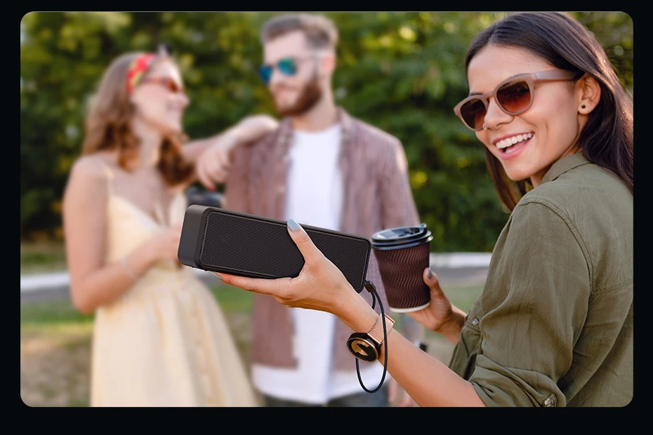 Baseus V1 Outdoor IPX6 Waterproof Portable Wireless Speaker