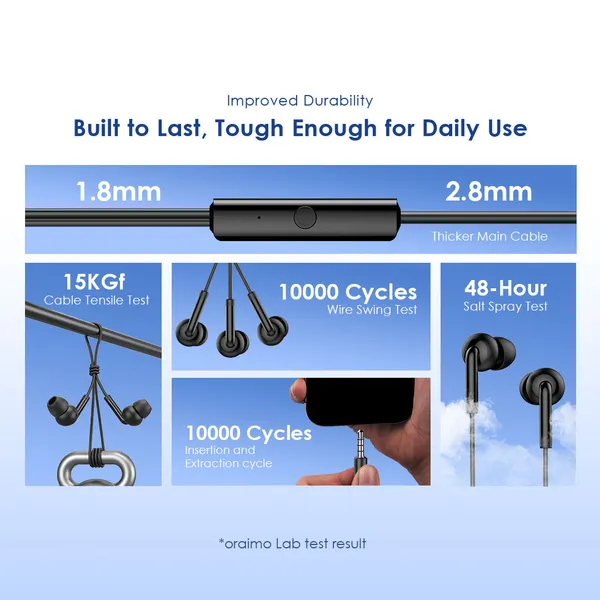 Oraimo Conch 2 Neo OEP-320S In-Ear Wired 3.5mm Earphone