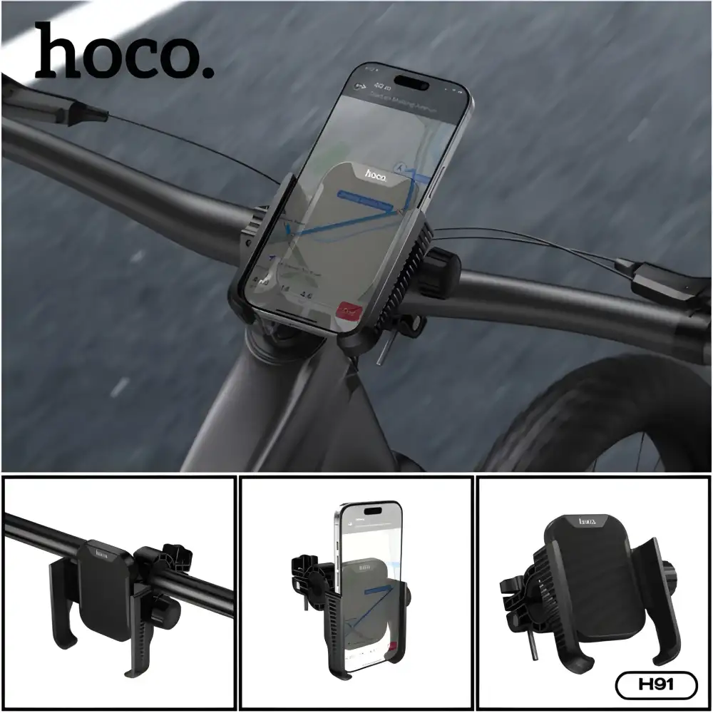 HOCO H91 360-degree rotating phone holder for motorcycles and bicycles