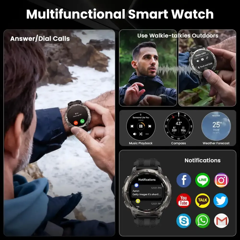 KOSPET TANK T4 Smartwatch