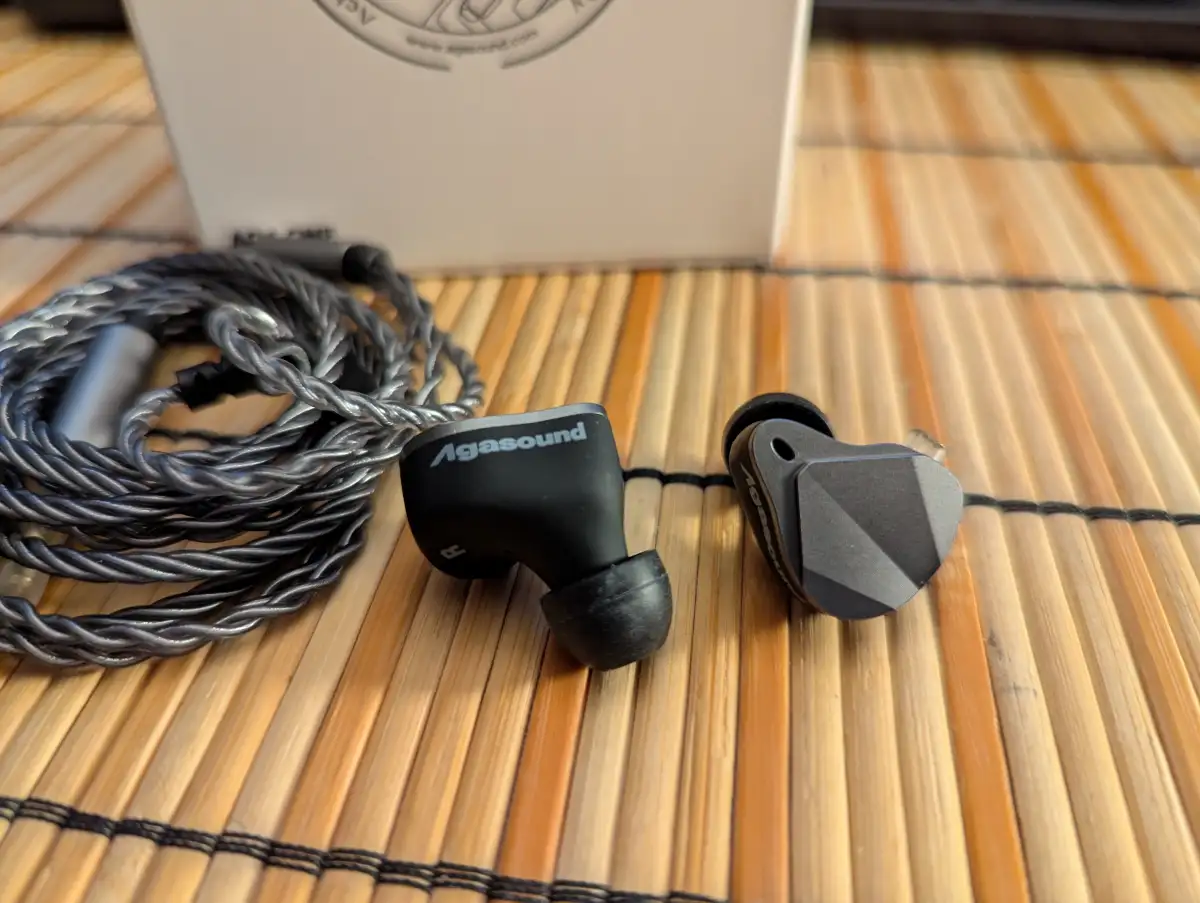 Agasound AGA ONE Balanced DCD Magnetic DD HIFI Earphones In ear Monitor Wired headphones