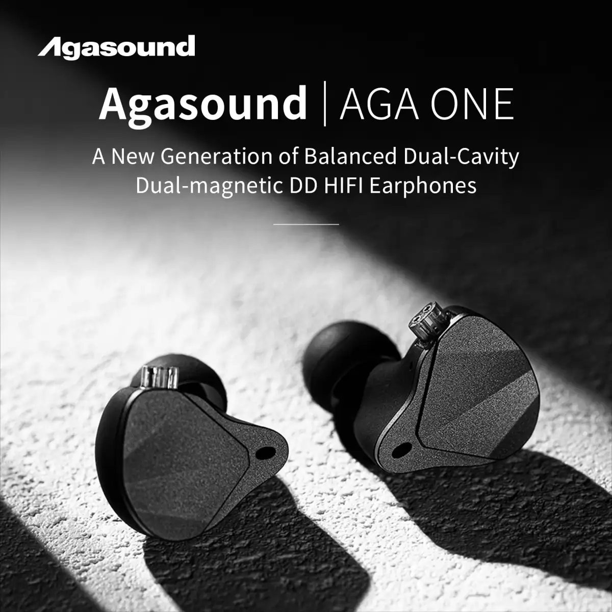 Agasound AGA ONE Balanced DCD Magnetic DD HIFI Earphones In ear Monitor Wired headphones