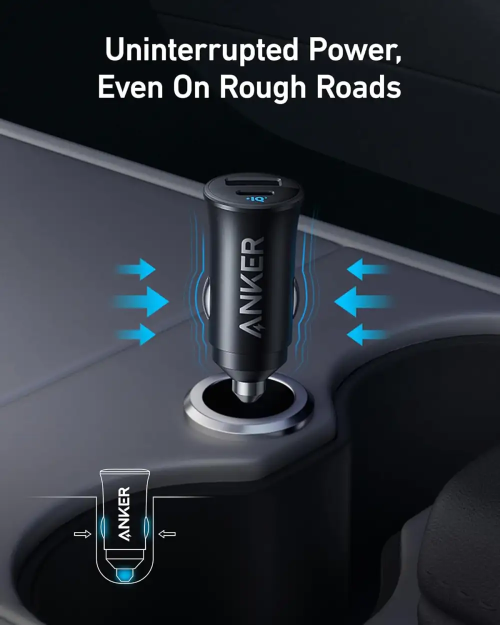 Anker Car Charger 30W 2-Ports A2741611