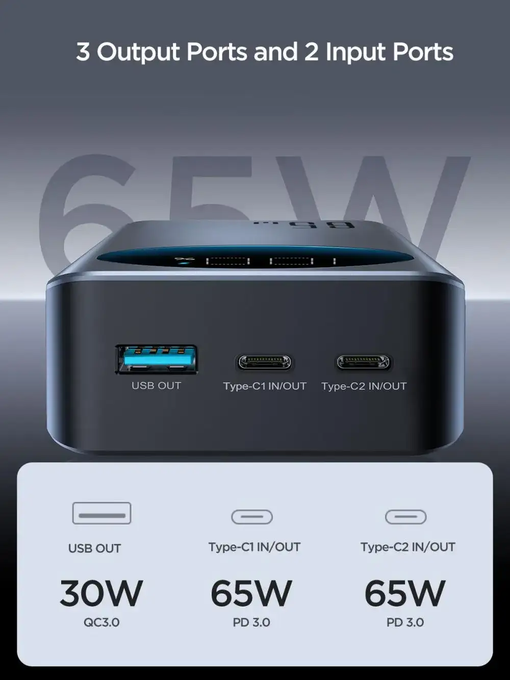 Joyroom JR-PBF05 65W Power Bank