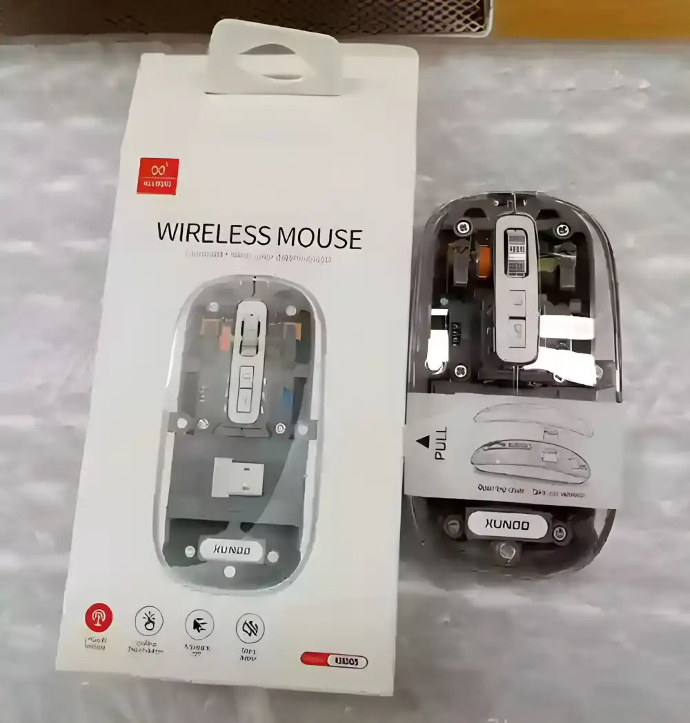 XUNDD KB005 Wireless Transparent Mouse