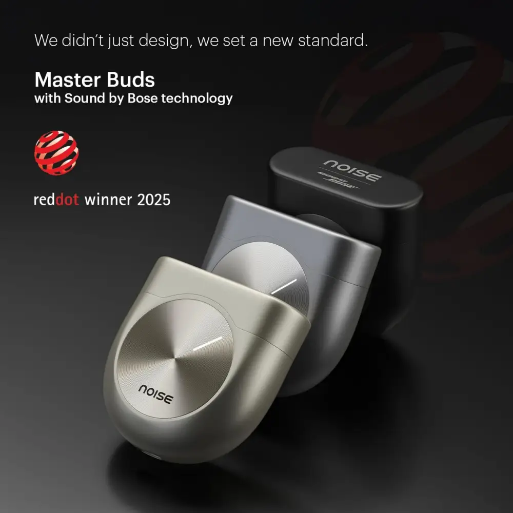 Noise Master Buds Sound by BOSE, 49dB ANC, 6 Mic ENC, Spatial Audio