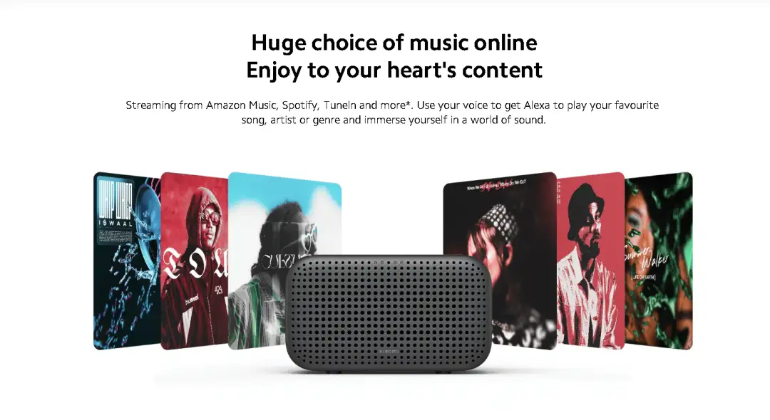 Xiaomi Smart Speaker Lite with Google Assistant | Compact Smart Home Speaker