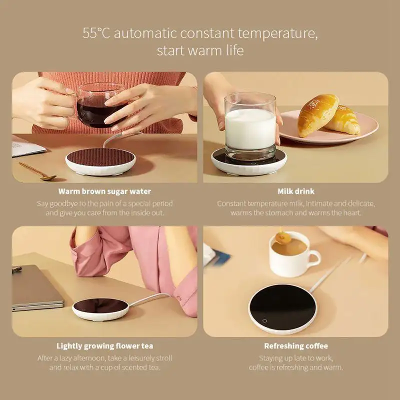 Xiaomi Youpin Lexiu Rosou 55 Degrees Constant Temperature Coaster