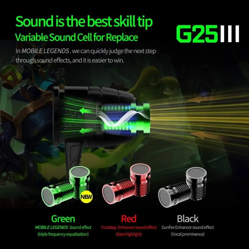 PLEXTONE G25 Mark III Gaming Earphone