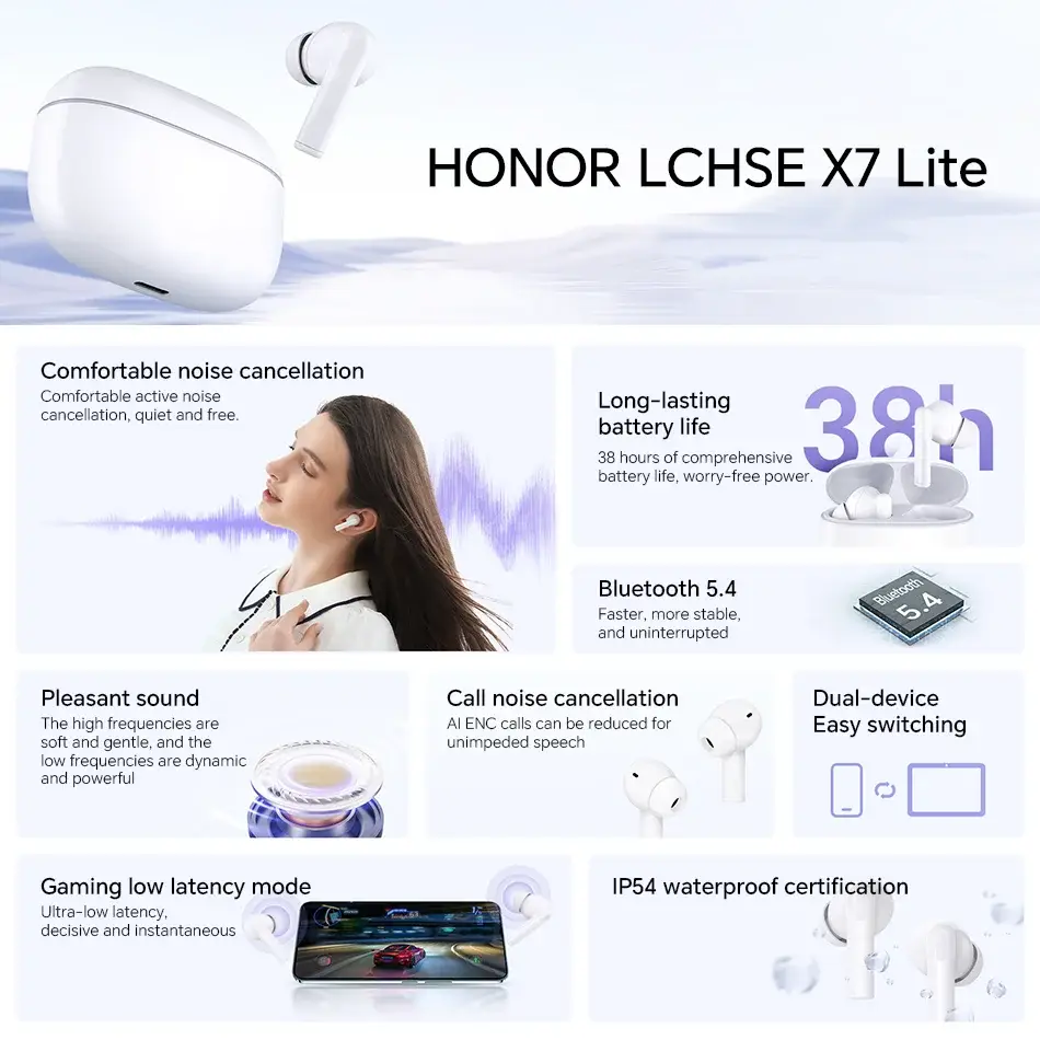 HONOR Choice Earbuds X7 Lite
