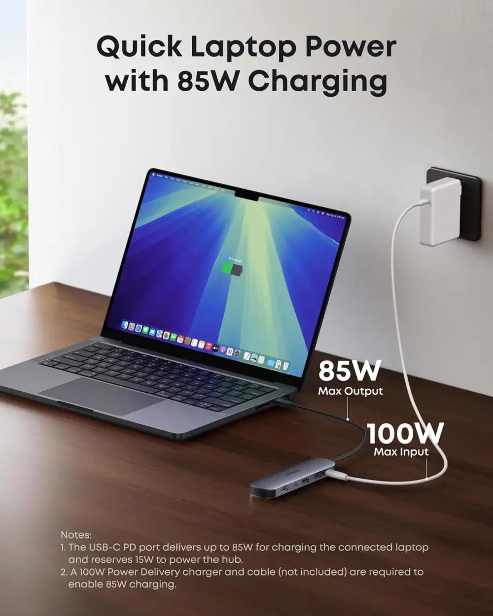 Anker Nano A83D2 USB-C Hub (7-in-1, 4K HDMI)