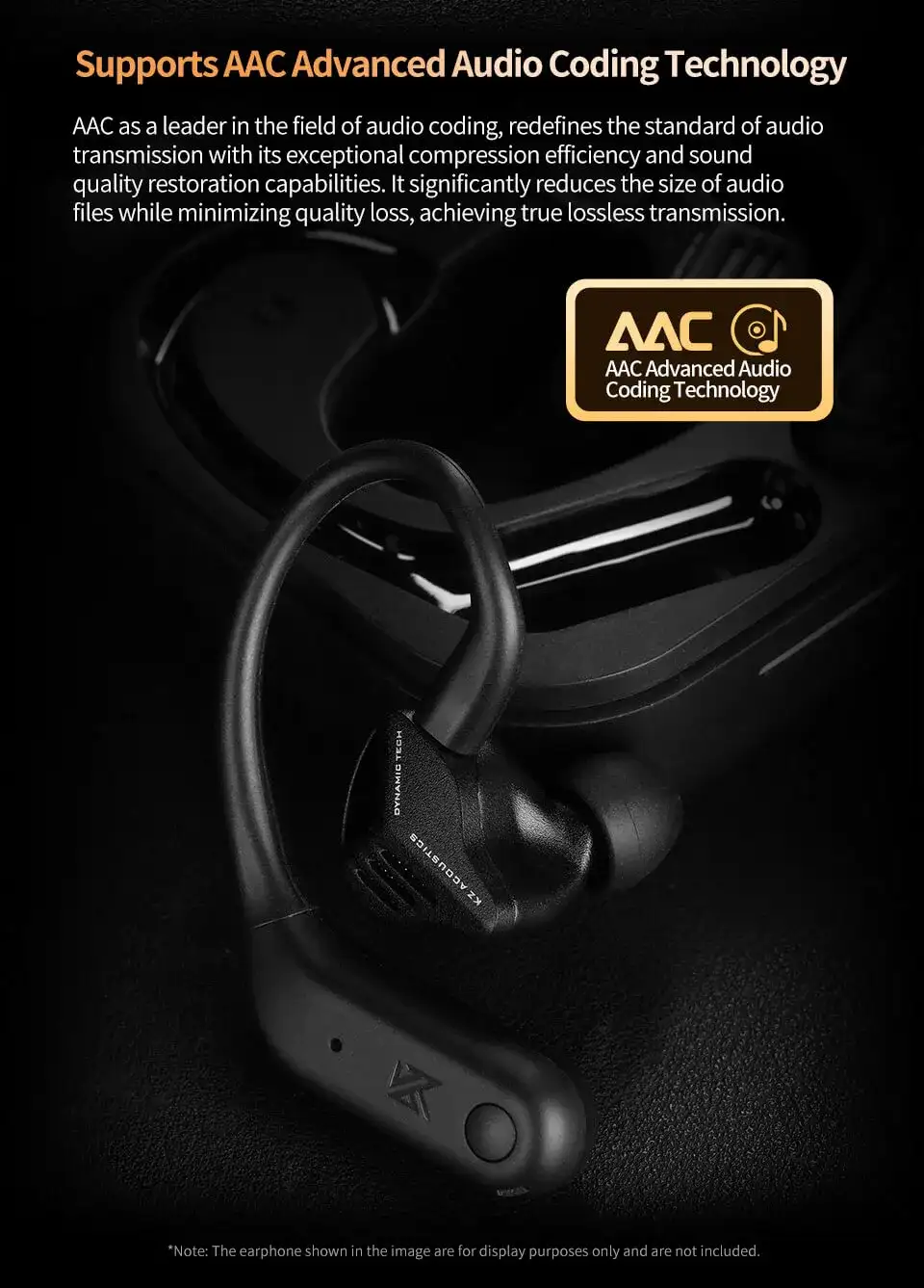 KZ AE01 Professionally Designed Wireless Ear Hook