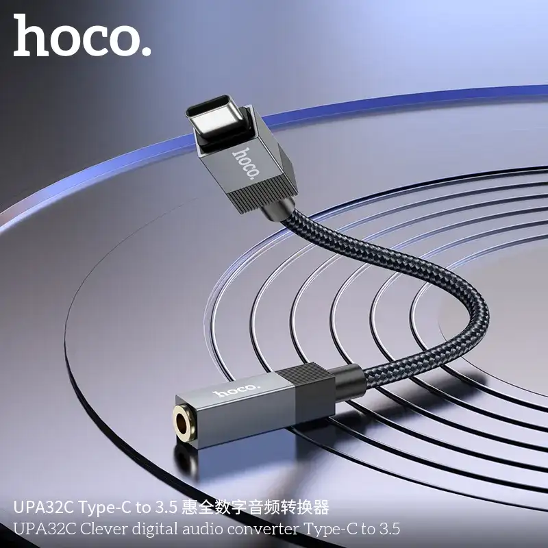 Hoco UPA32C Clever USB-C to 3.5mm Audio Converter