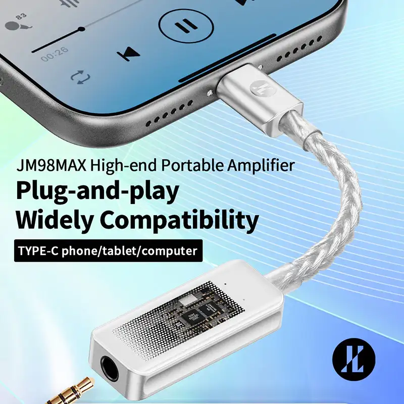 JCALLY JM98MAX Type-C High-end Portable Amplifier