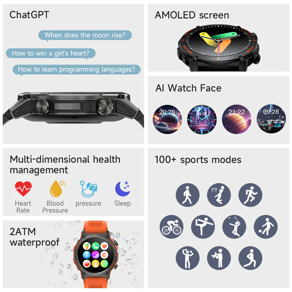 KUMI GT3 Fit Smart Watch