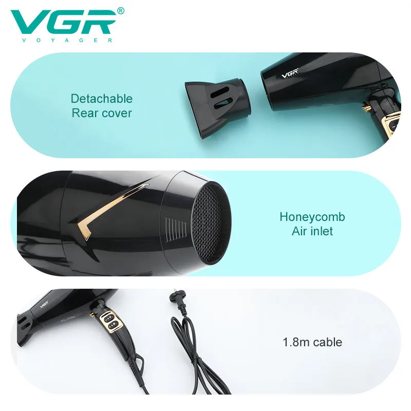 VGR V-423 Essential DryCare Hair Dryer Salon Series