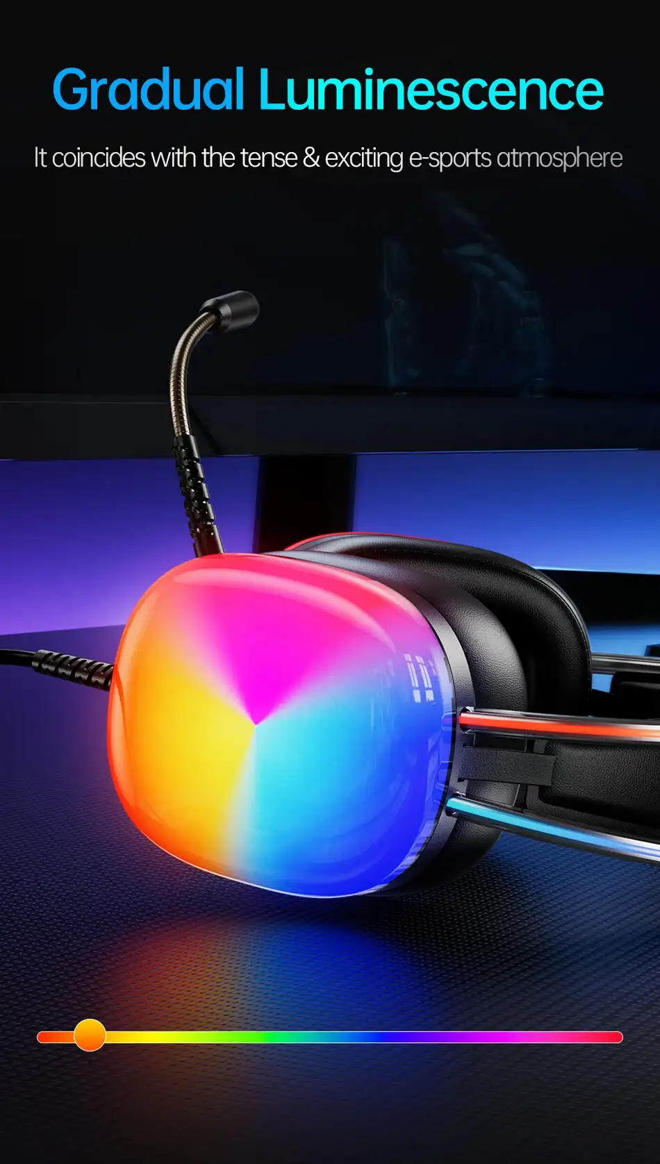 Awei GM11 Pro Gaming Headphone With RGB