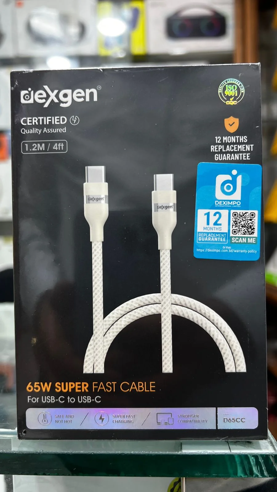 Dexgen USB-C To Lightning Braided Cable
