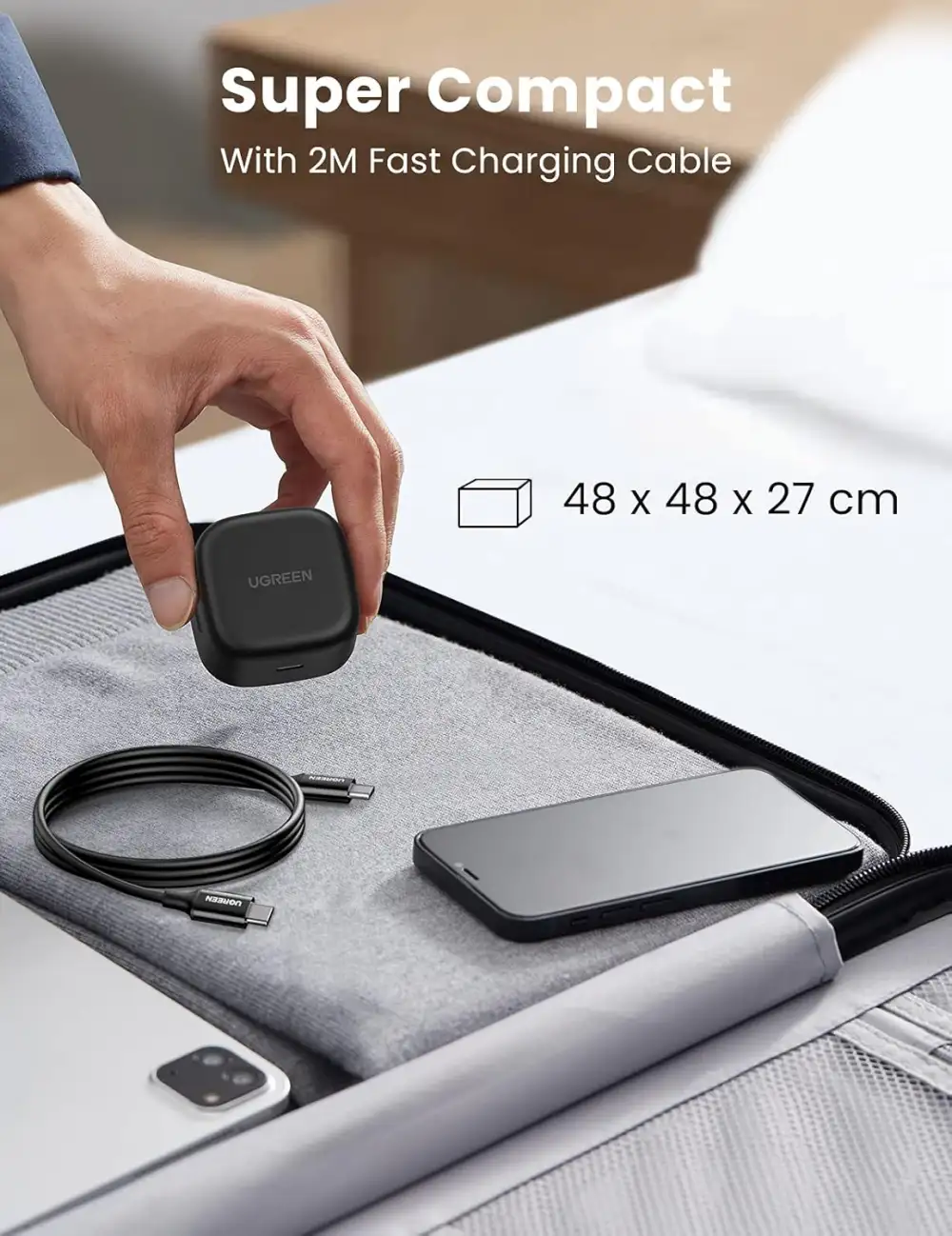 UGREEN CD250 (50577) 25W Type-C PD Fast Charger Combo